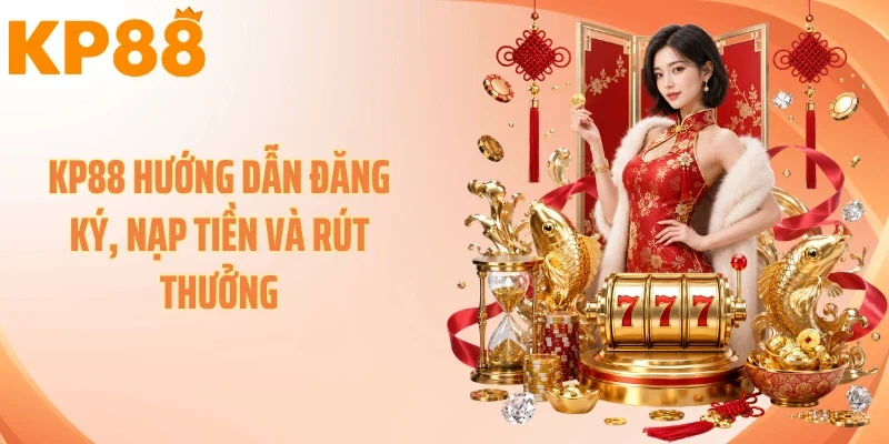 KP88 hướng dẫn đăng ký, nạp tiền và rút thưởng 